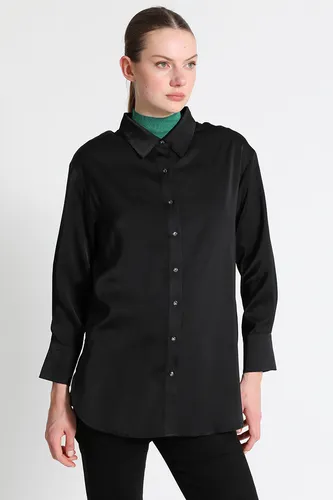 Blusa Camisera Básica Negro Liola
