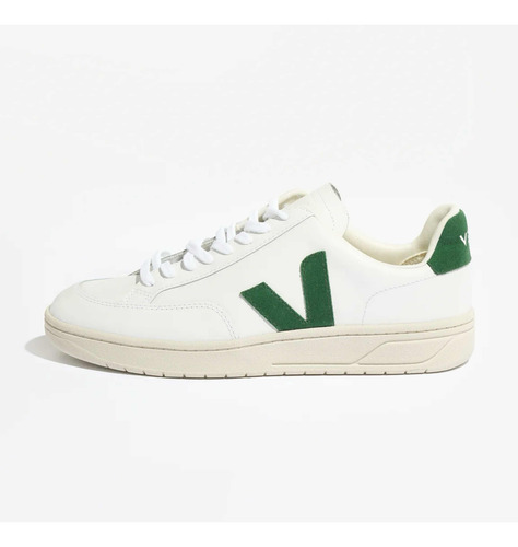 Tenis Veja Sneakers Originales V Hombre Blanco Verde (Usado)