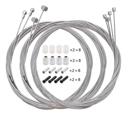 Kit De Cables De Freno Para Bicicleta 40pcs Reparación Uni