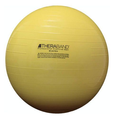 Pelota De Ejercicios Thera-band, Amarillo, 1 Color Amarillo: 45 Cm