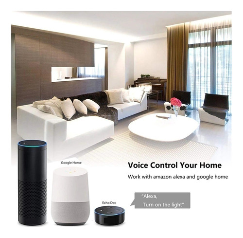 3pcs Wifi Smart Switch Voice Control Touch Light Switch