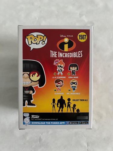 Funko Pop! Disney - Los Increíbles Edna Moda # 1507 (Usado)