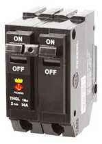 Comprar Breaker Empotrar Thql 2 Polos 2x100a 240\u002F380v 50\u002F60hz
