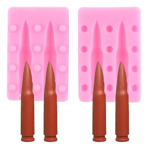 comprar Xmoldnms Bullet Silicone Molde Bullet Fondant Chocolate Para