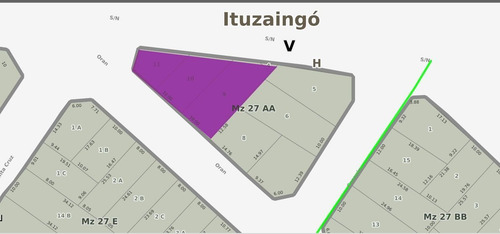 Imagen 8 de 10 de Lote 600 M2. Ituzaingo Norte.
