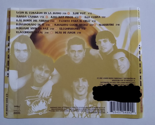 Cachumba Cd Lo Mejor De Lo Mejor Con 14 Temas Éxitos
