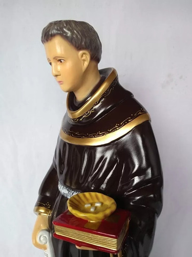 Imagem De Frei Galvao 65 Cm Santo Antonio De Santana Galvao Cor Pintura A Mão