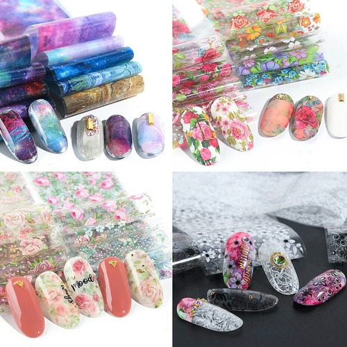 Imagen 7 de 9 de Kit Decoracion De Uñas X 70 Piezas / 9 Productos Rois Nails