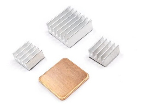 Pack 3 Disipadores Disipador Aluminio Raspberry Pi 2 B