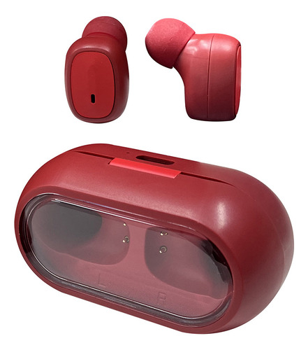 Auriculares in-ear inalámbricos STF TWS DUX TG-E78657 tinto