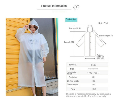 Y Capa De Chuva + Guarda-chuva Automático Com Lanterna Led