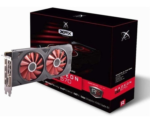 Imagen 1 de 5 de Tarjeta De Video Rx570 4gb