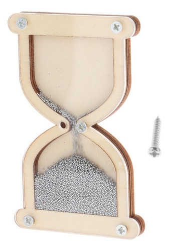 A 2 Kit Tablero Ocupado Reloj Arena Madera, Gris