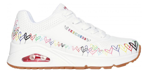 Zapatilla Mujer Uno Blanco B Skechers