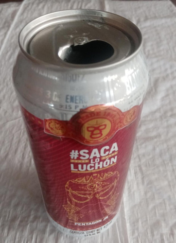 Lata Cerveza Victoria Lucha Libre Pentagon Jr (Usado)