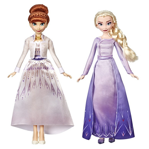 Disney Frozen - Anna Y Elsa - Set De Muñecas