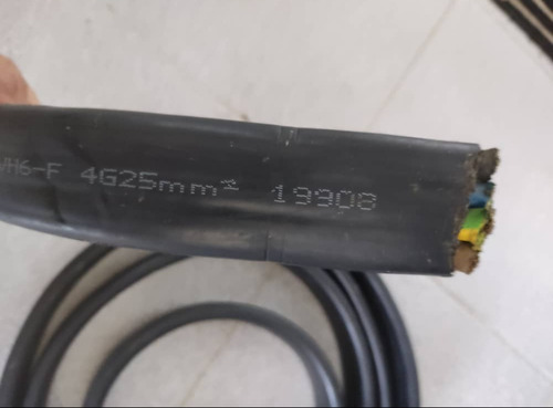Cable Cuatrifasico De 25mm