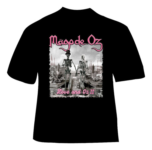 Polera Mago De Oz - Ver 08 - Love And Oz