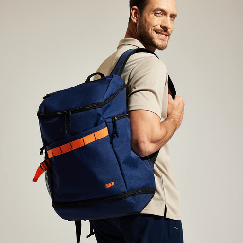 Mier Mochila De Baloncesto Con Compartimento Para Zapatos/pe