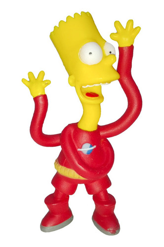 Figura Simpsons Bart Disfraz Hombre Elastico 8cm Fox
