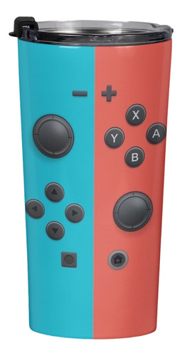 Termo Nintendo Control De Nintendo Switch Acero Inoxidable 