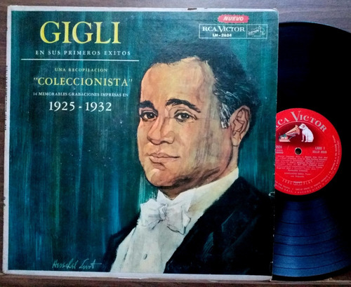 Beniamino Gigli - Sus Primeros Exitos 1925 - 1932- Lp  Opera