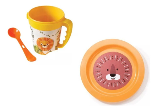 Animales Taza Con Cuchara Desmontable 2 En 1 Avon Poliverde