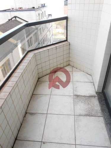 Imagem 4 de 21 de Apartamento Com 1 Dormitório À Venda, 55 M² Por R$ 320.000,00 - Tupi - Praia Grande/sp - Ap0180