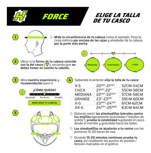 Hax Casco Integral Para Moto. Dot + Ece 06. Force Valkyrie