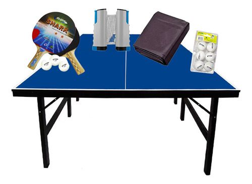 Mesa Ping Pong 15mm 1001 Klopf + Kit 55096 + Kit 5055 + Capa