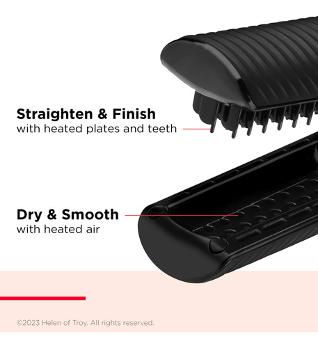 Plancha De Pelo Revlon One-step Air Straight Black