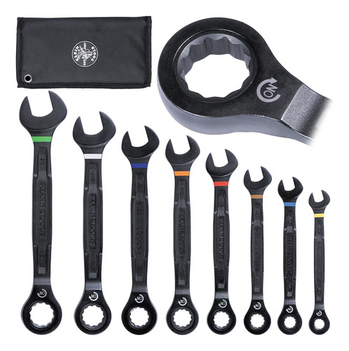 Juego De Llaves De Combinación De Trinquete Klein Tools