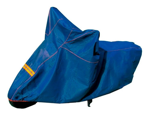 Imagen 2 de 6 de Funda Cubre Moto Talle M Impermeable Ajustable + Bolso Ryd