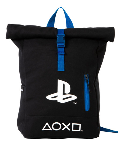 Mochila Porta Notebook Playstation - Roll Top - Original