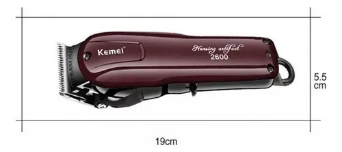 Combo Maquina De Corte Kemei 2600 + Patillera Kemei 9163