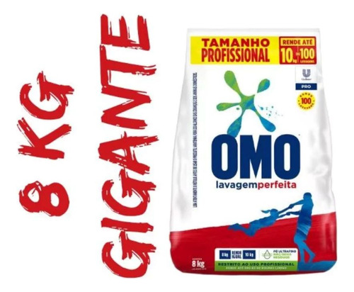 Kit 3 Sabão Em Pó Omo Multiação Sache 8 Kilos Extra Barato