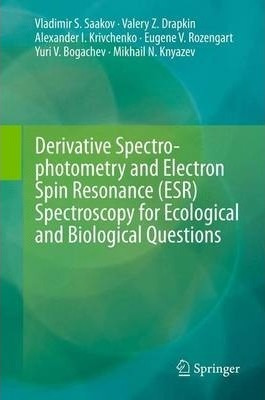 Libro Derivative Spectrophotometry And Electron Spin Reso...