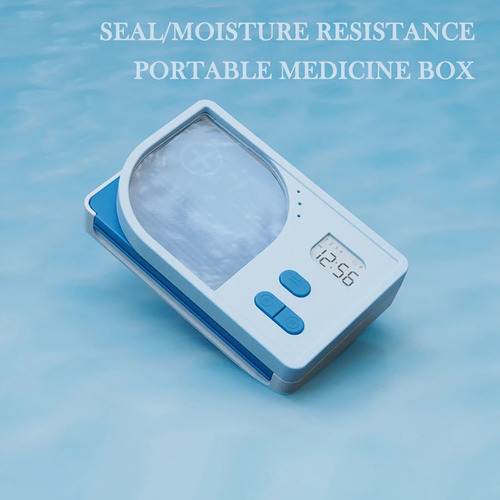 Caja De Medicamentos A Prueba De Humedad Con Temporización E
