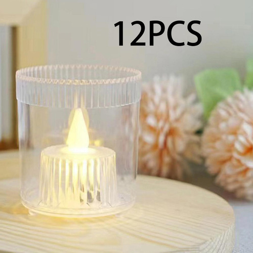 12 Velas Sin Llama, Velas Eléctricas, Regalo Seguro,