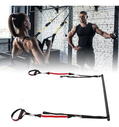 Kit De Barra De Pilates, Banda De Resistencia Ajustable Port