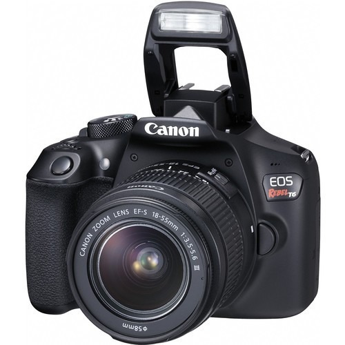 Camara Canon Eos Rebel T6 Lente 18-55mm Wi-fi®* Y Nfc Origin