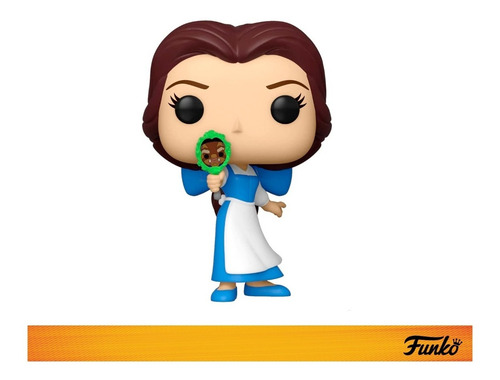 Funko Pop! Disney Bestia Y Bella Bella Con Espejo Vestido