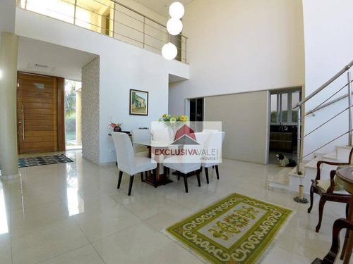 Casa Com 4 Dormitórios À Venda, 450 M² Por R$ 3.515.000,00 - Urbanova - São José Dos Campos/sp - Ca0661