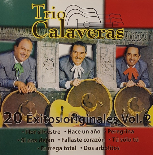 Cd Trio Calaveras + 20 Exitos Originales Vol2