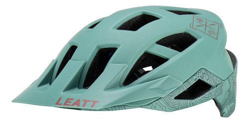 Casco Leatt Mtb Trail 2.0pistachio Color Celeste Talle S