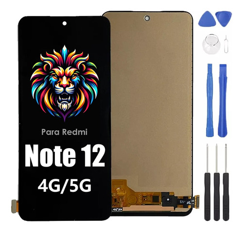 Pantalla Display Touch Incell Para Redmi Note 12 +regalo