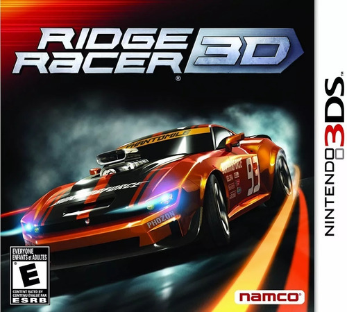 Jogo Ridge Racer 3d Para Nintendo 3ds Midia Fisica Namco