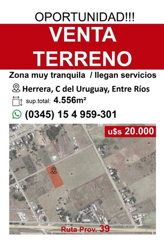 Imagen 6 de 6 de Terreno En Herrera, Entre Rios.4556 M2. Todos Los Servicio.