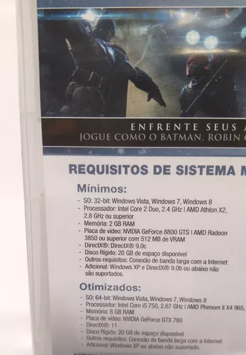 Conheça os requisitos mínimos para jogar Batman: Arkham Knight no PC