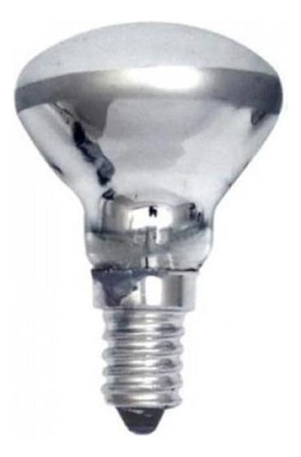 Lâmpada Incandescente Re44 25w 220v E14 Luminária Bolha 2 Pç Cor da luz Branco-quente